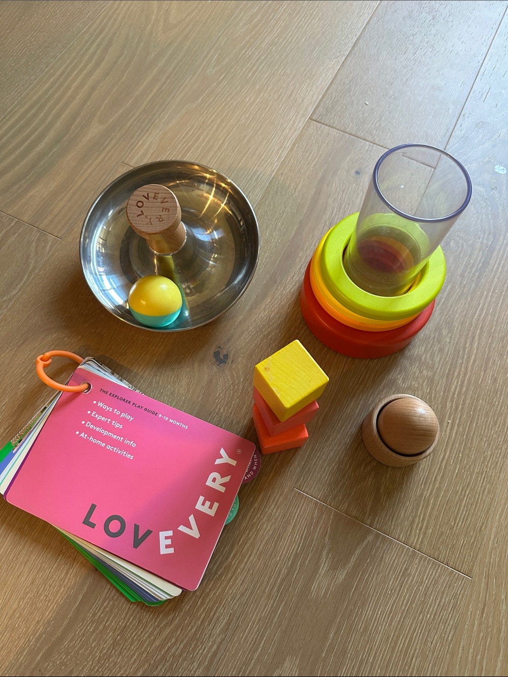 Lovevery Baby Play Set - 9-10 month Explorer Partial Kit